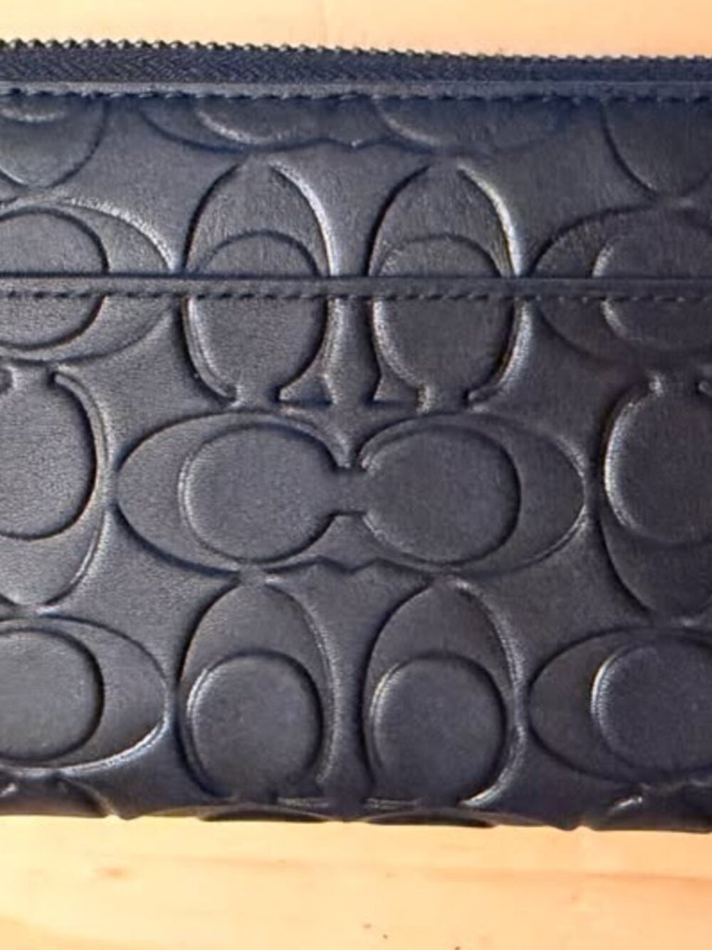 Coach Long Accordion Wallet - Picture 2 of 3